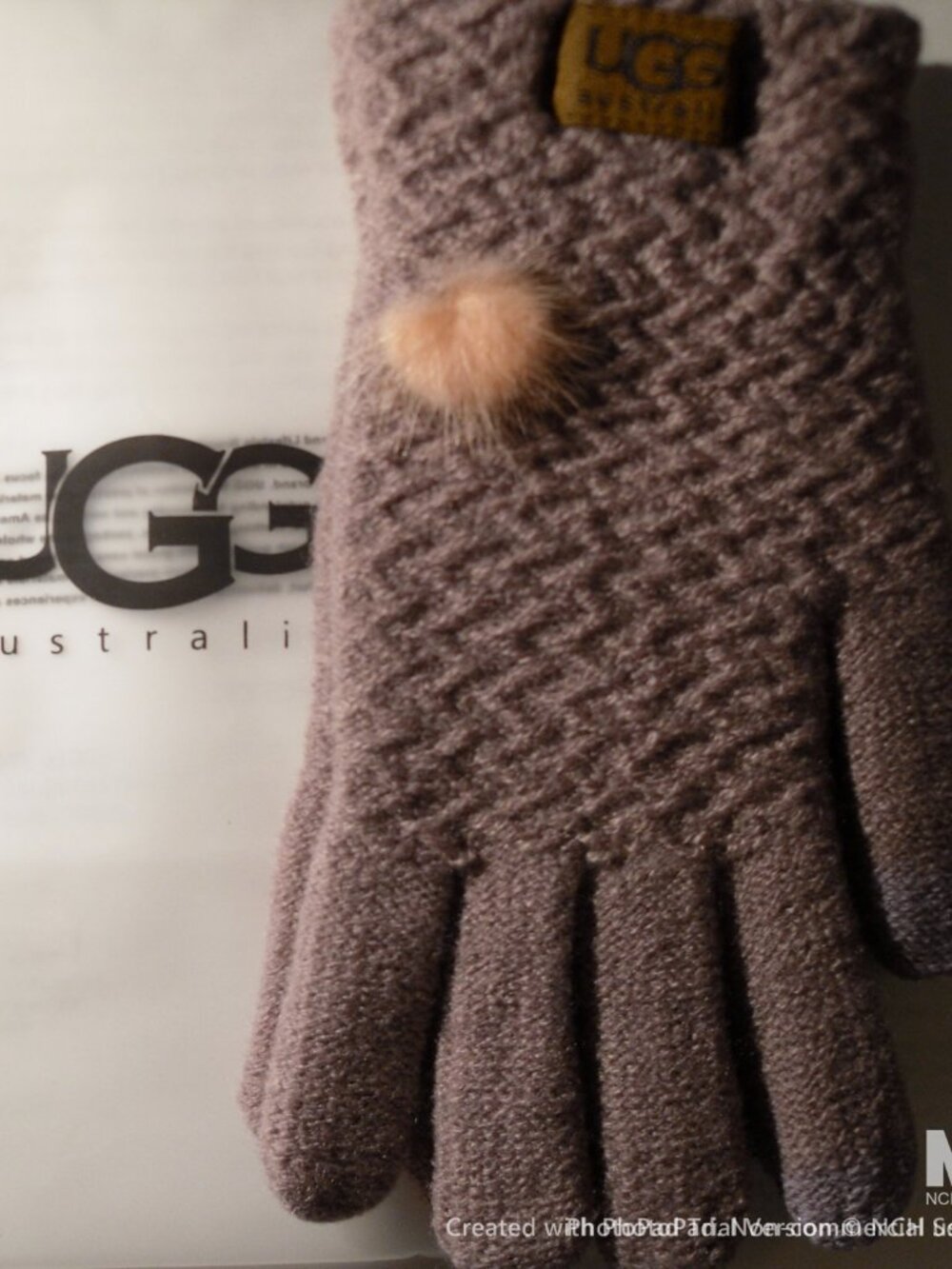 UGG Women's Purple Touchscreen Gloves – New